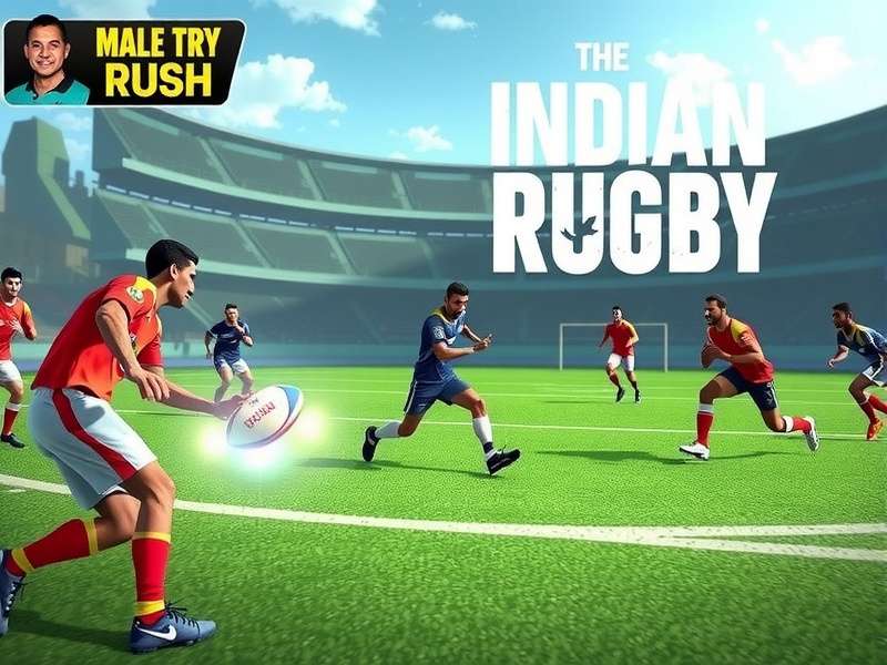 Indian Rugby Rush community event featuring local tournaments